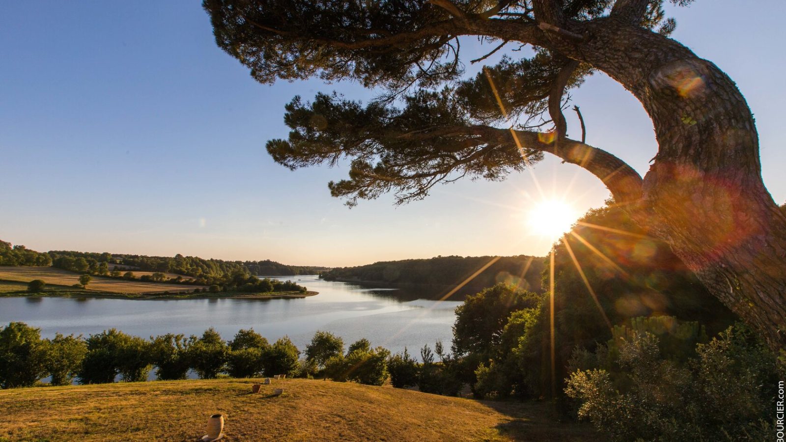 Le Lac du Jaunay en Vendée