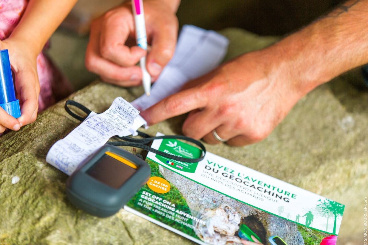Geocaching chasse au trésor au Pays des Achards