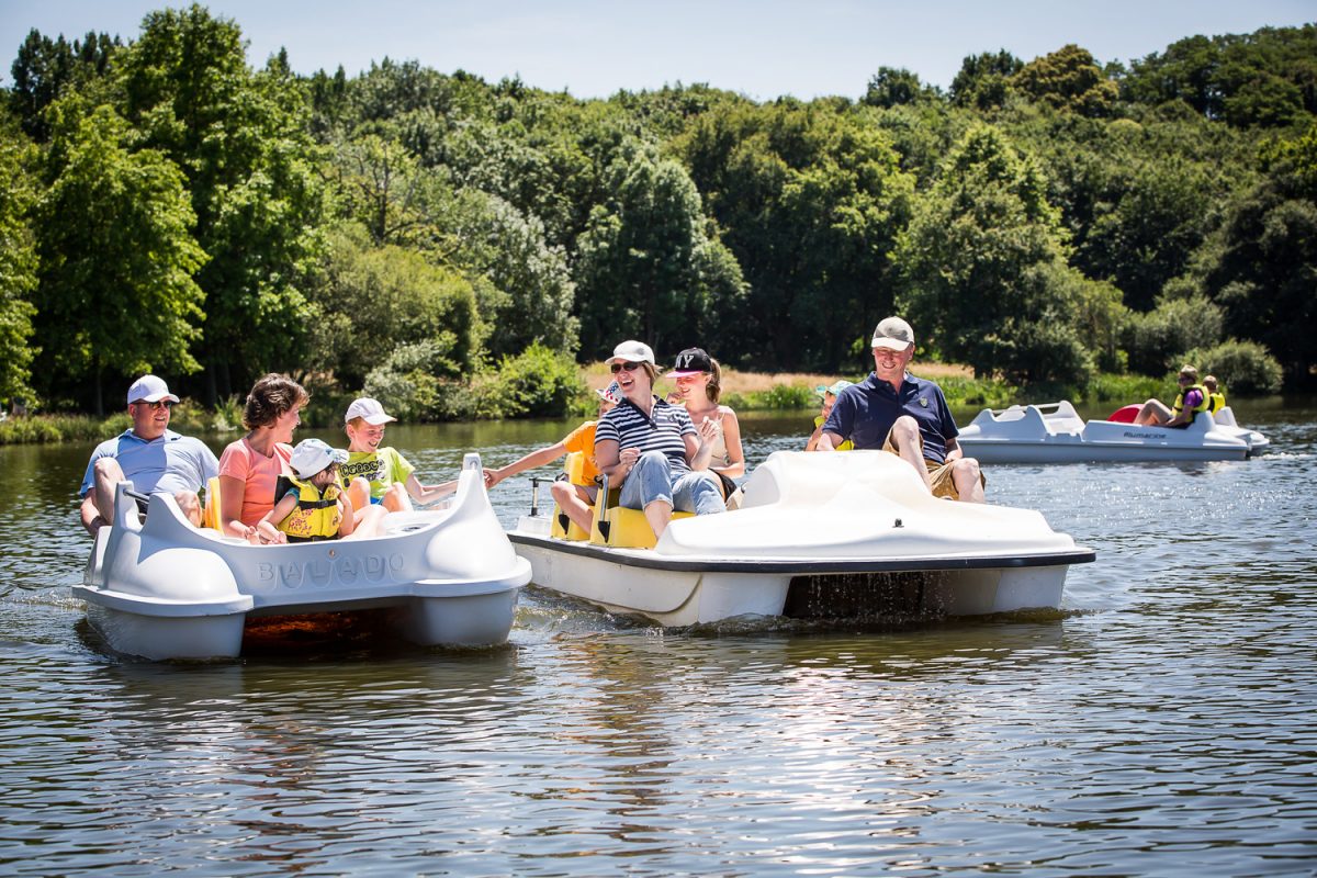 Activités nautiques au lac du Jaunay