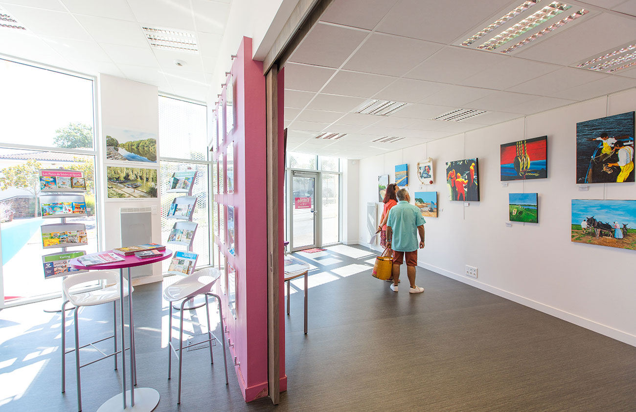 Hall d'exposition de l'Office de Tourisme du Pays des Achards