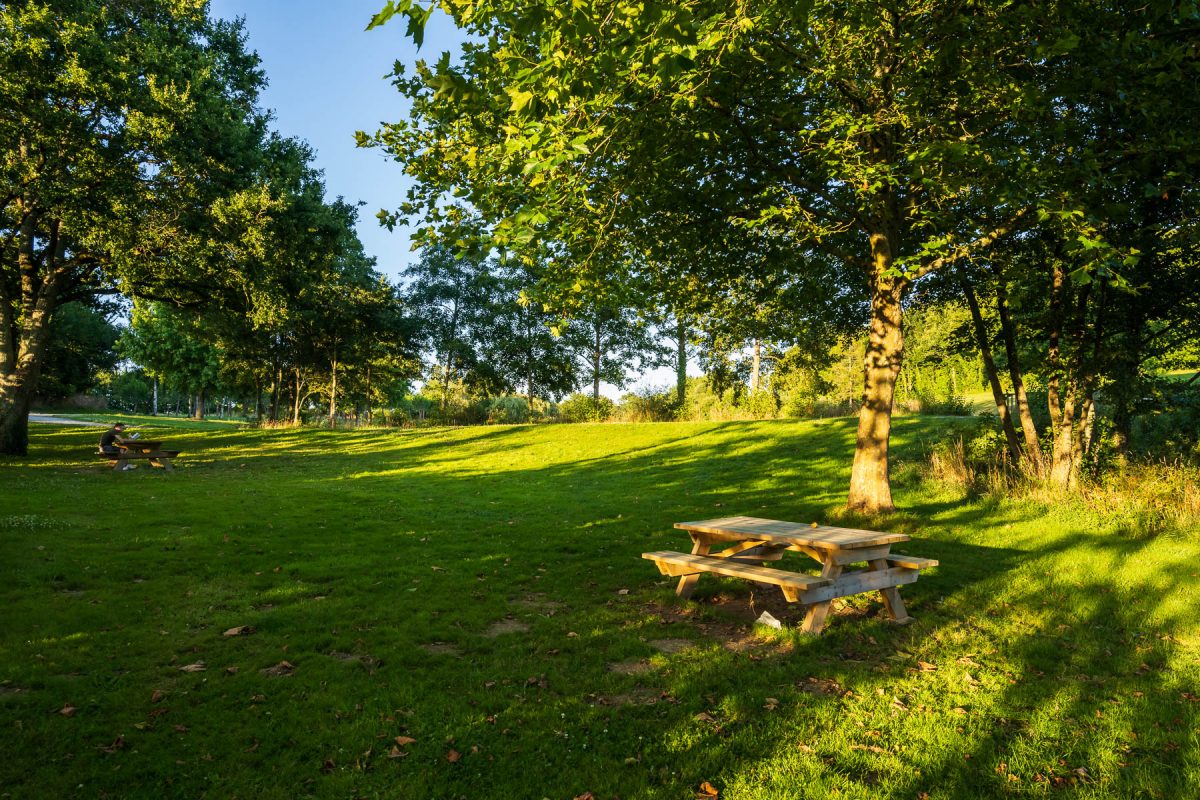 Plan d'eau des Garnes à Nieul le Dolent