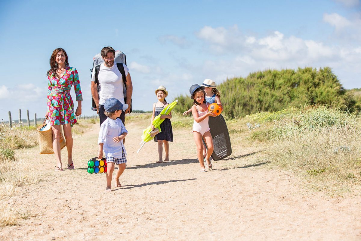 Plage La Paracou Les Sables d'Olonne en famille