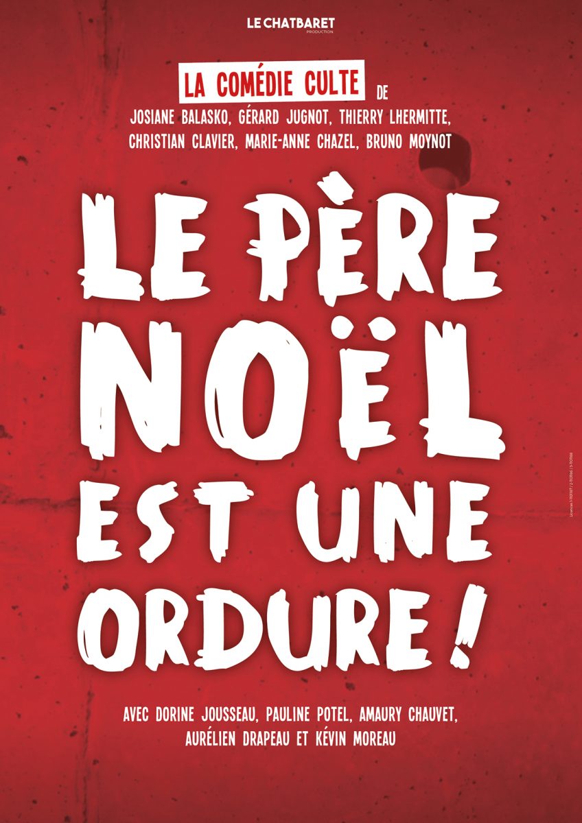 Affiche Le Père Noël est une ordure