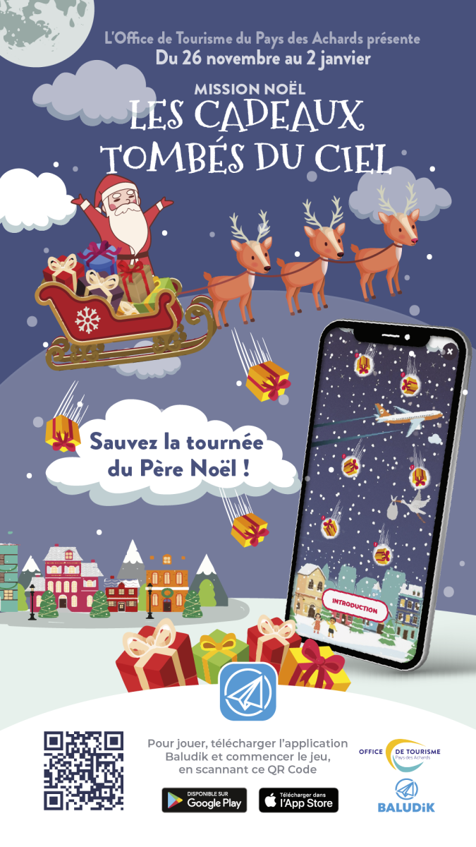 Jeu de piste Baludik Noel à Nieul le Dolent
