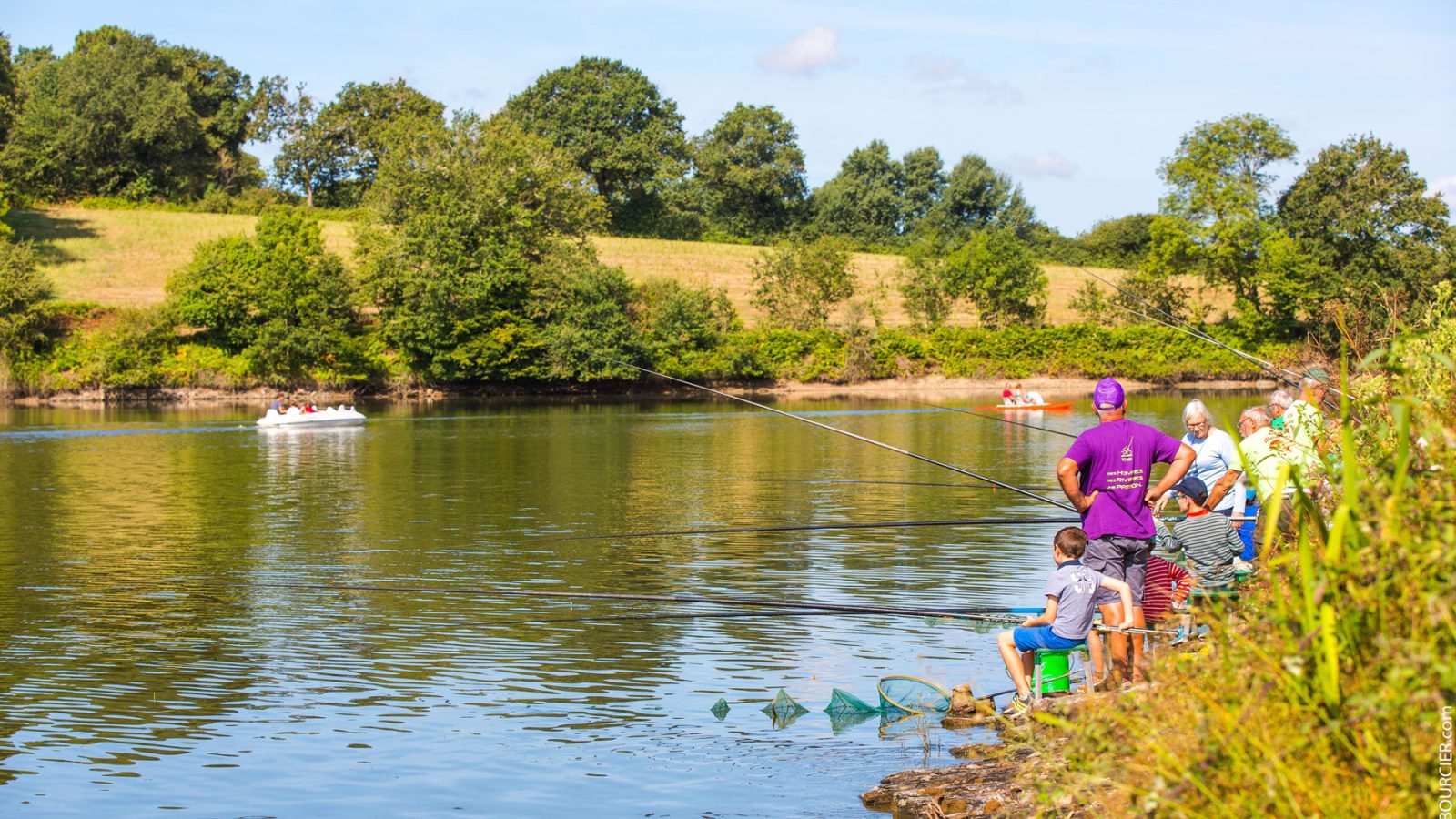 Initiations pêche au Lac du Jaunay