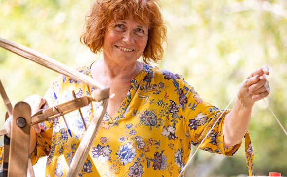 Myriam Noirot, une vie au rythme de la laine