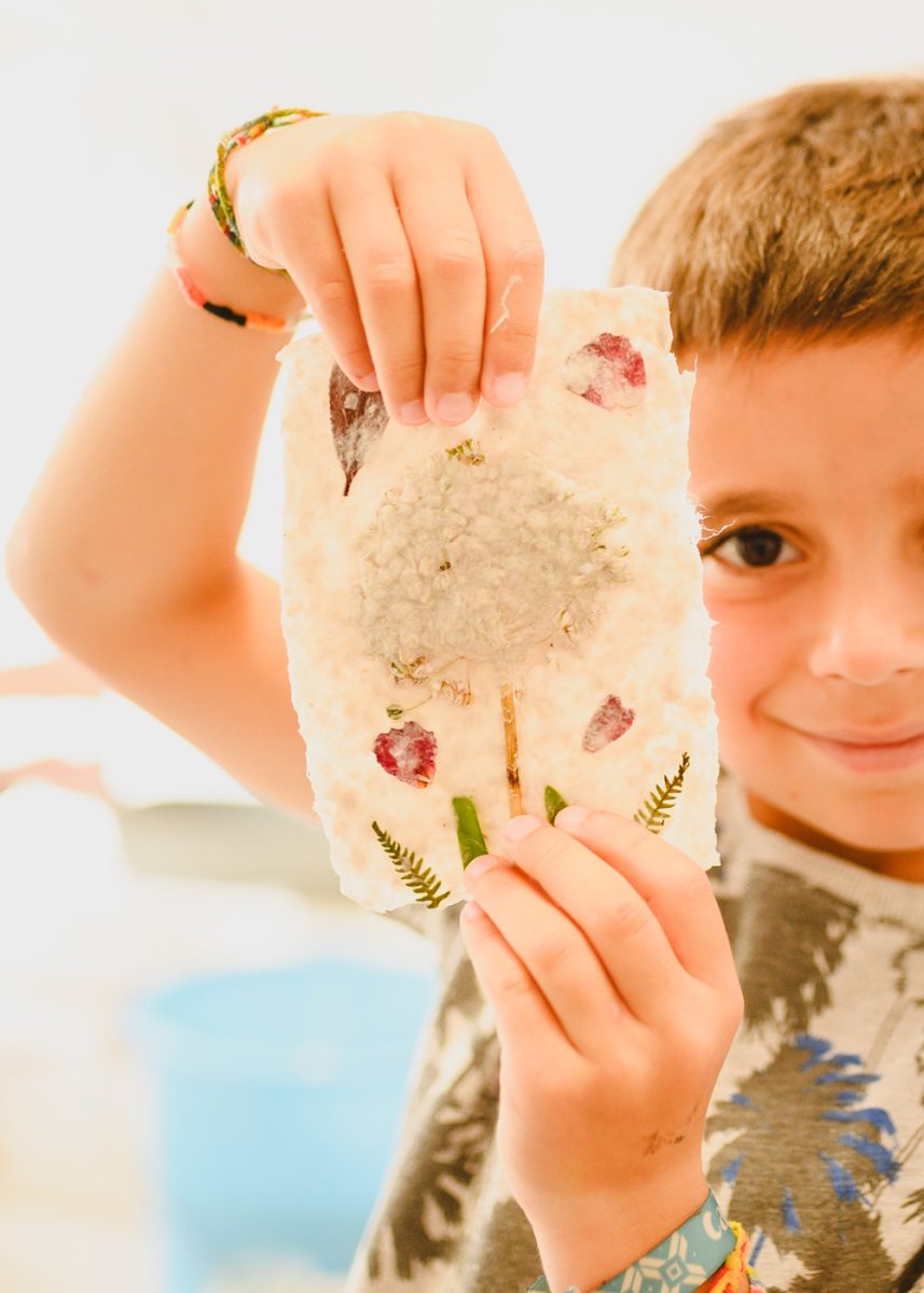 Fabrication papier Les Estiv' Arts