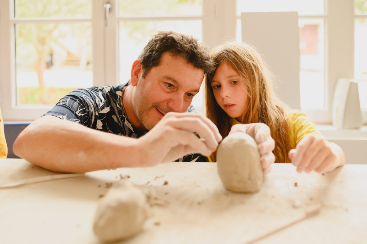 Atelier Estiv'Arts modelage de l'argile