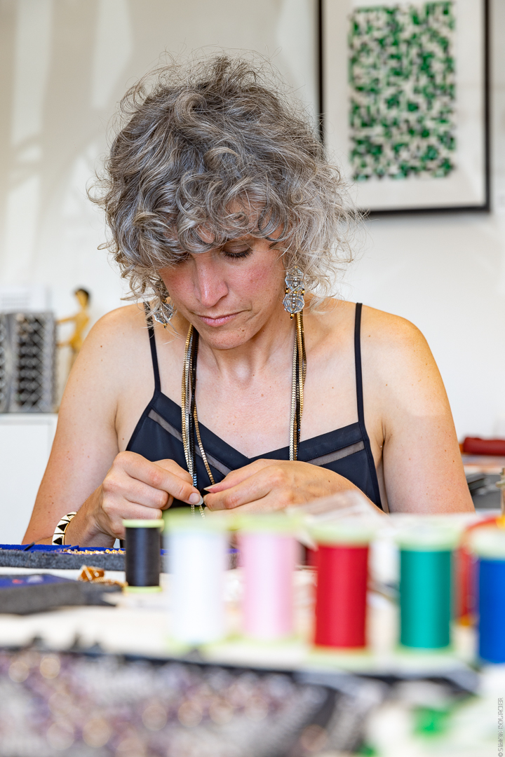 Aurore Thuault brodeuse d'art contemporaine