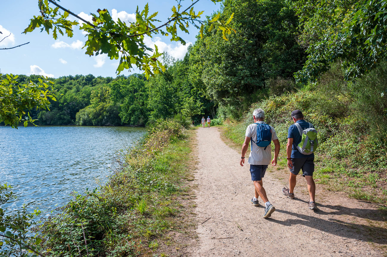 Randonnées autour du lac du Jaunay