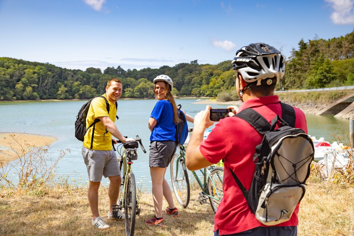 balade à vélo Lac du Jaunay