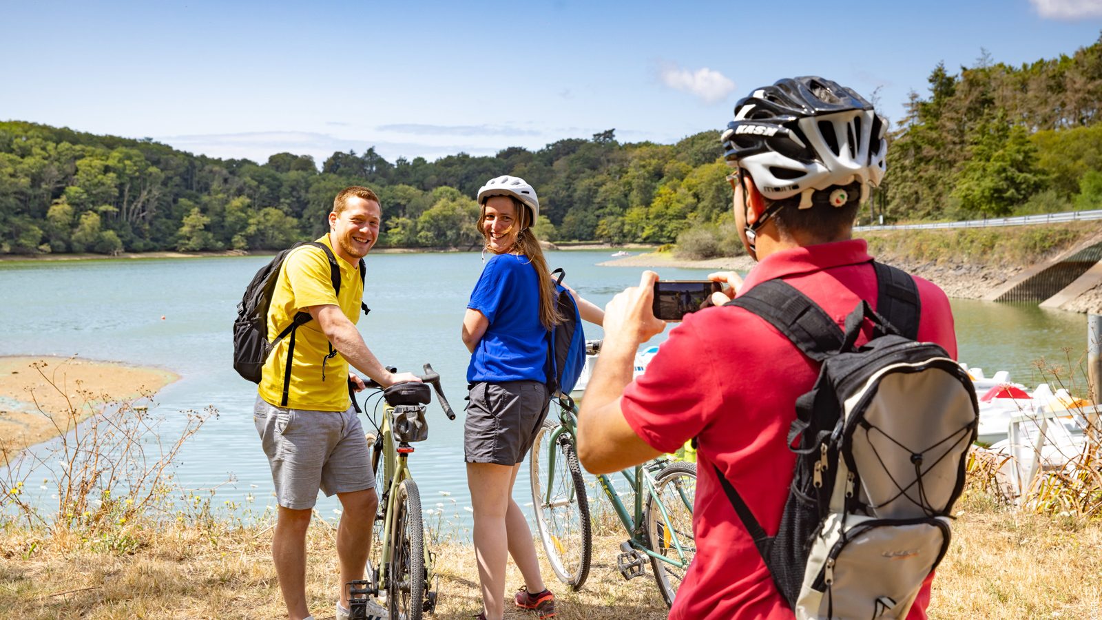 balade à vélo Lac du Jaunay