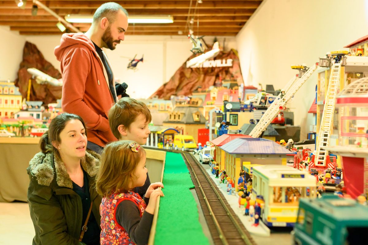 Exposition de Playmobil à Beaulieu sous la Roche Noël Vendée