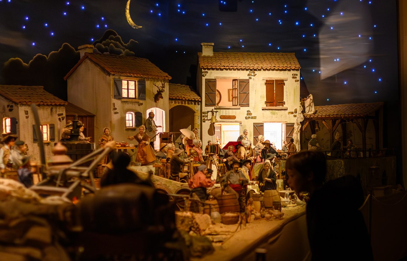 Féerie des Santons hiver Beaulieu sous la Roche