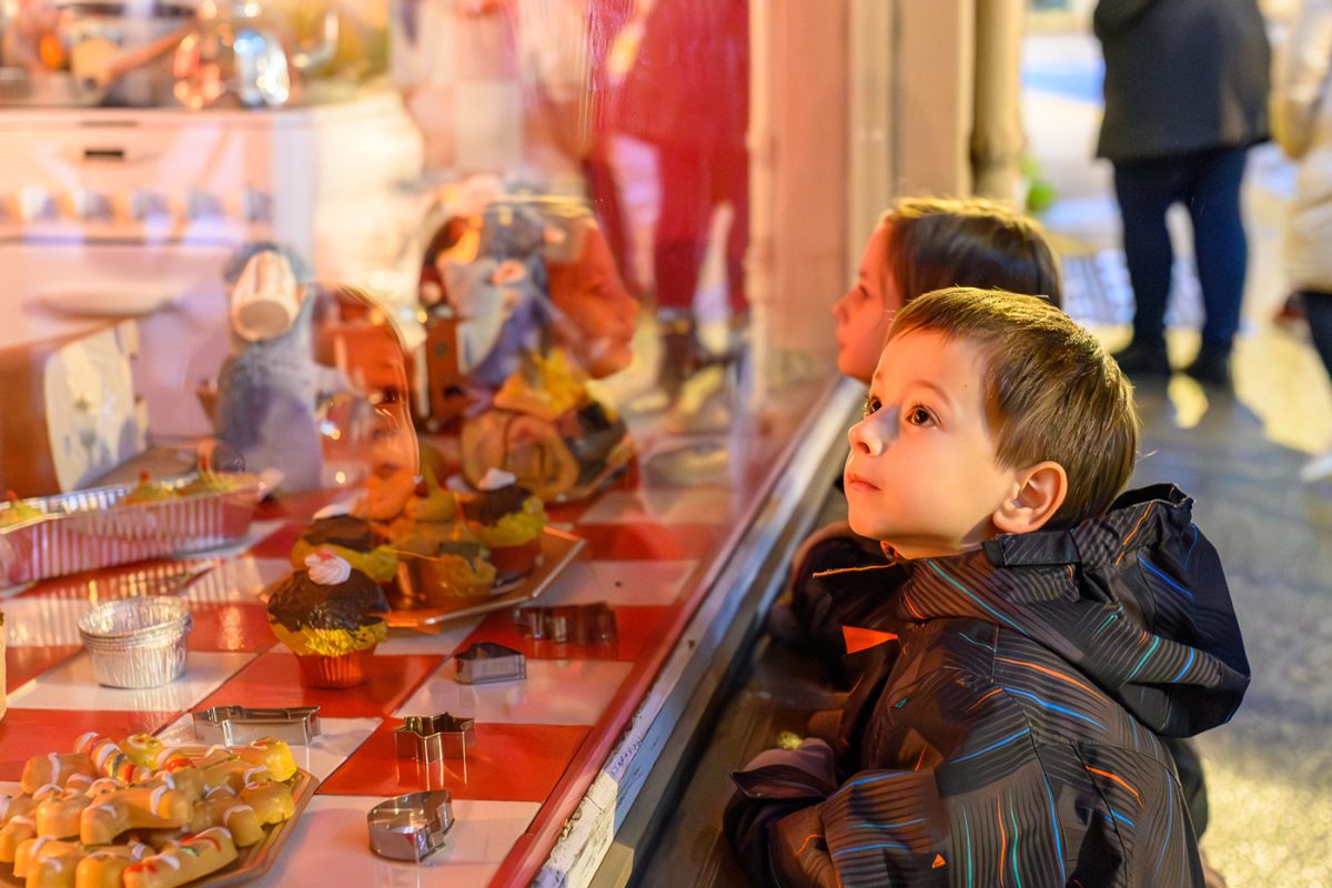 Vitrines animées Noël à Beaulieu sous la Roche Vendée