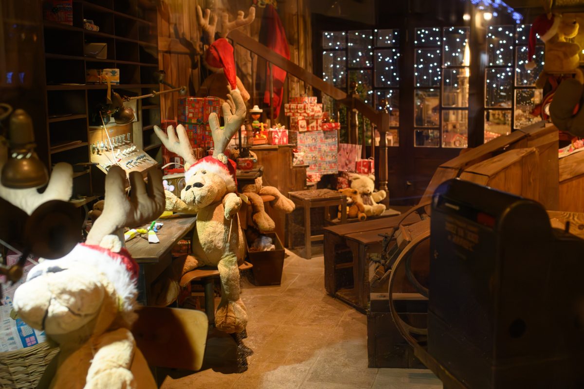 Vitrines animées Noël à Beaulieu sous la Roche Vendée