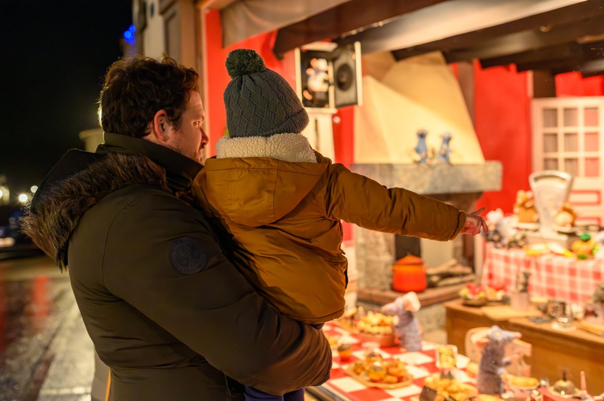 Vitrines animées Noël à Beaulieu sous la Roche Vendée