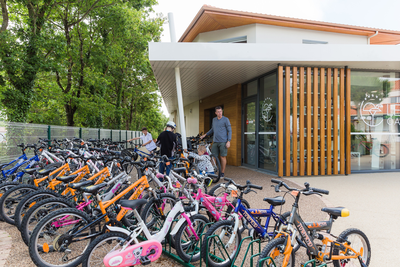 loueurs de vélos camping le pin parasol