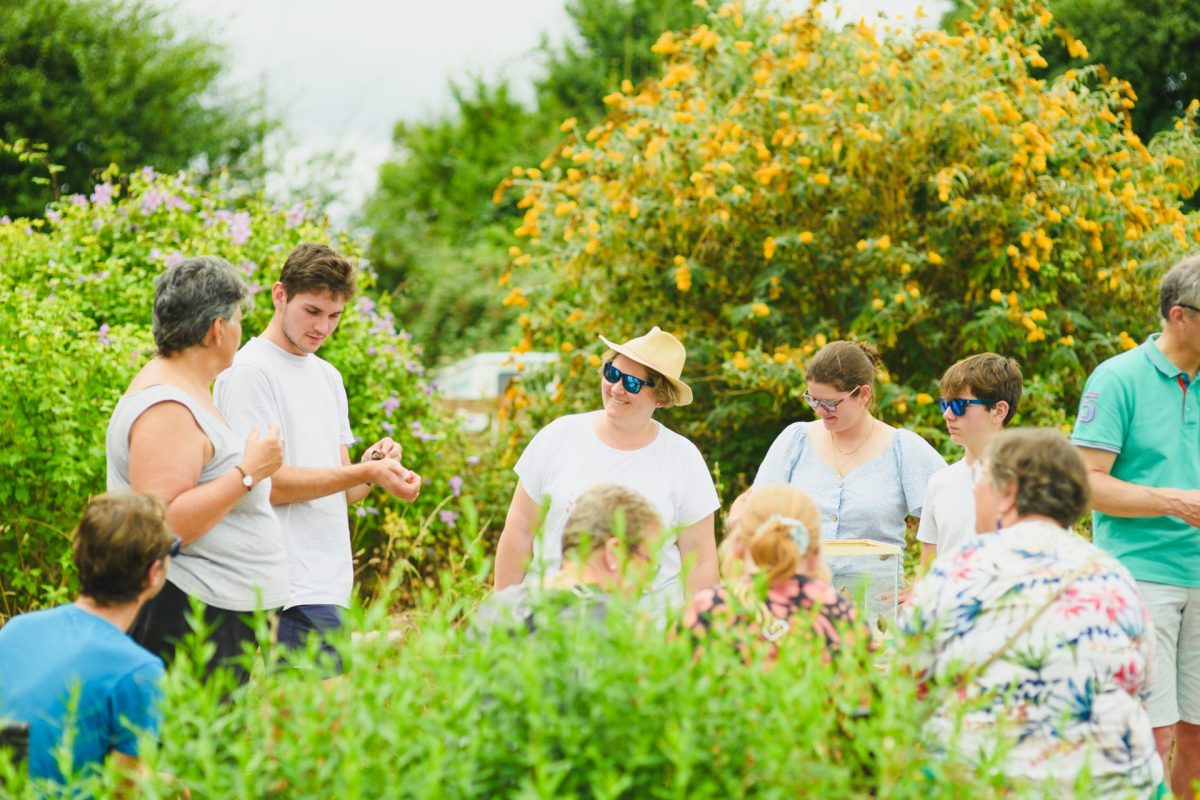 Visite producteurs chez Hélix Gourmet, élevage d'escargots à Beaulieu sous la Roche