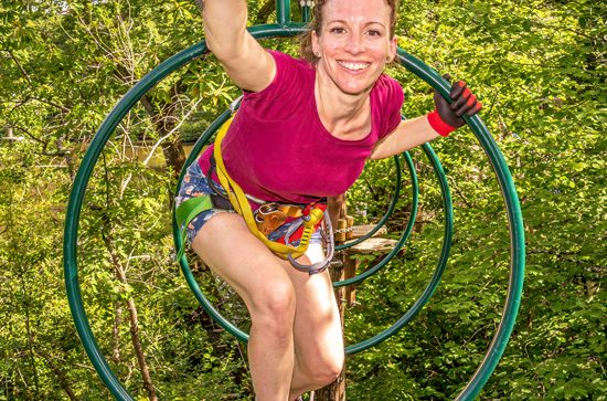 J’ai testé l’accrobranche au Grand Défi !