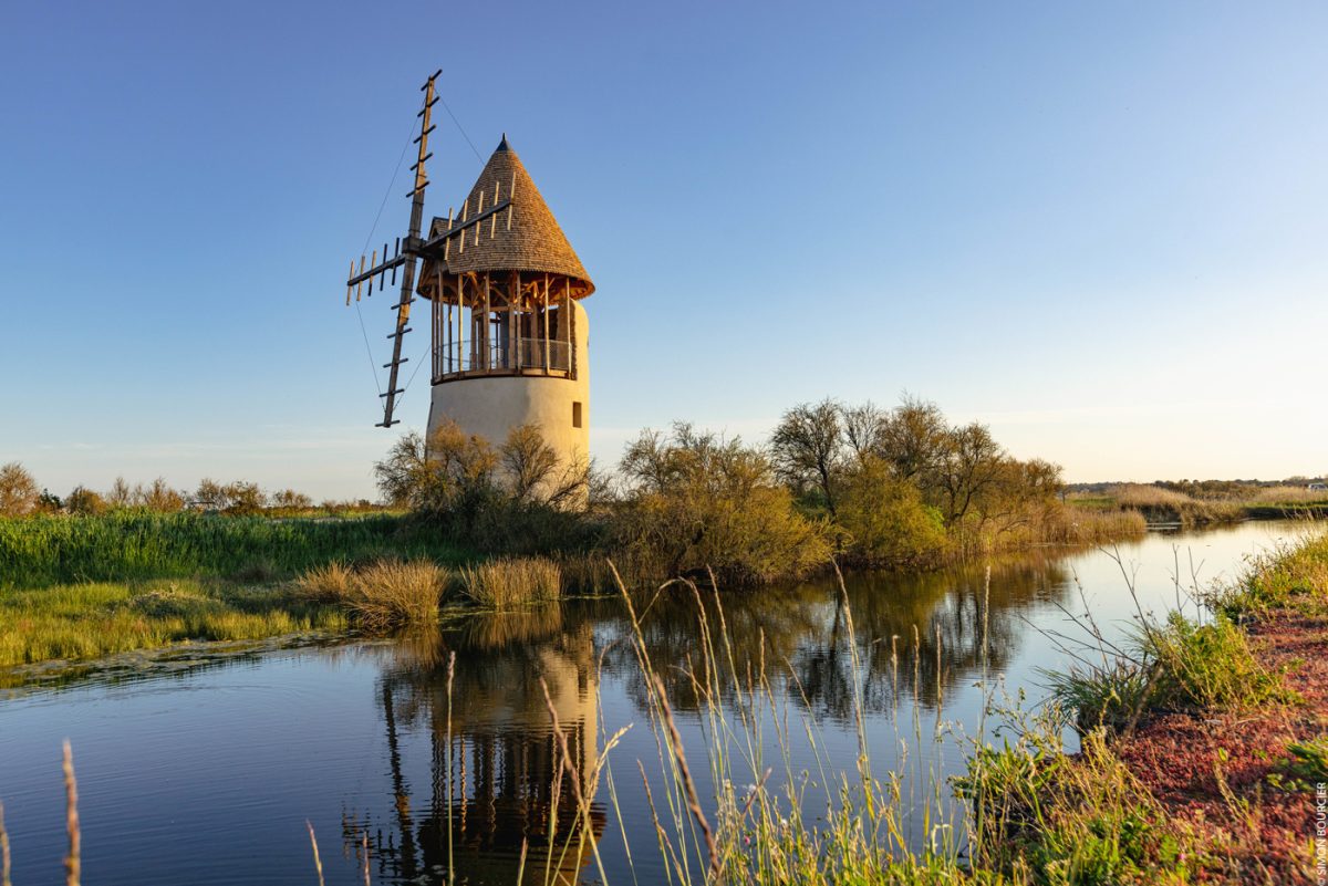 Marais Ile d'Olonne moulin Gueffard