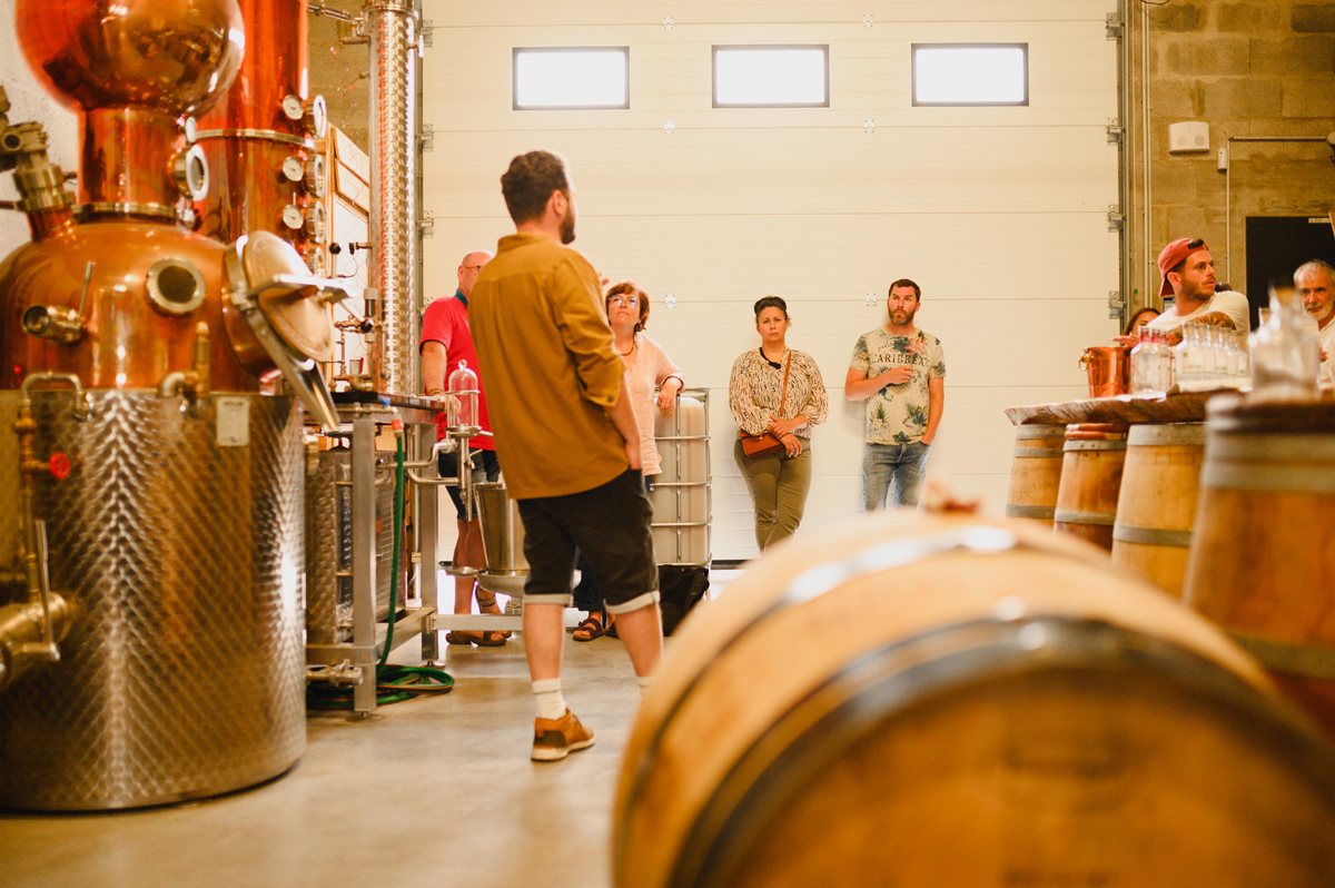Visite distillerie des Achards