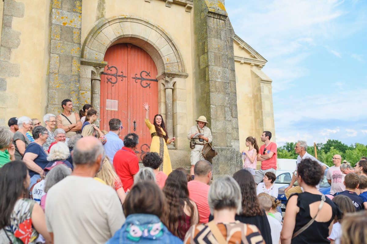 Les Apéros du Patrimoine église de Beaulieu sous la Roche Cie Colin Muset