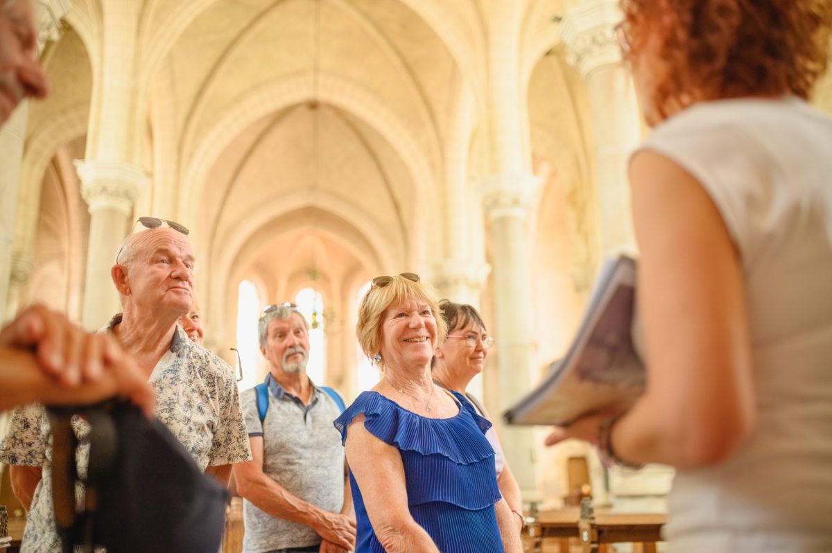 Visite guidée des Achards dans l'église de la Mothe