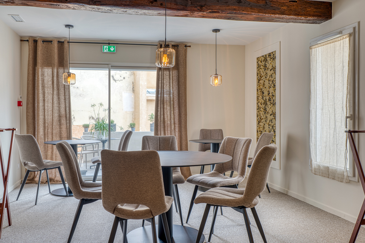 nouvelle salle de restaurant Le Café des Arts en Vendée