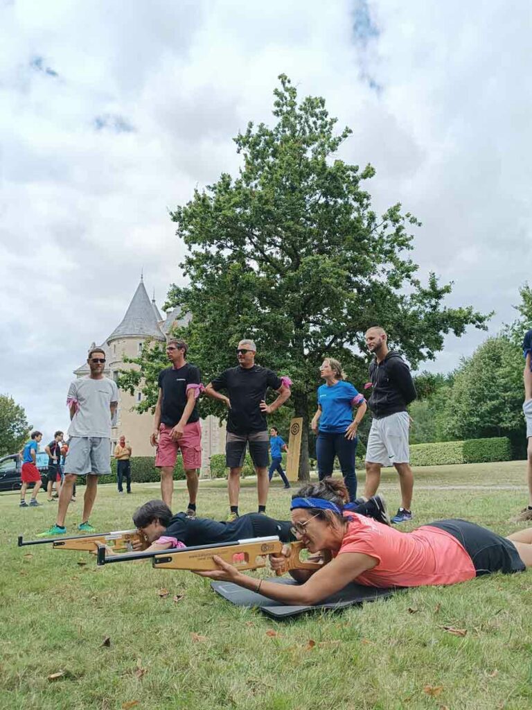 groupe team building entreprise Vendée au Domaine de Brandois