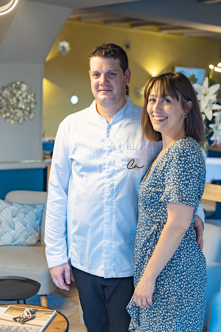 Antoine et Virginie Préteux Restaurant Le Café des Arts à Beaulieu sous la Roche Vendée