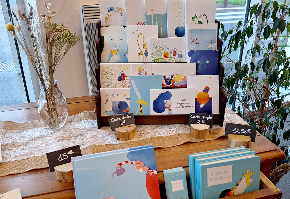 Idées cadeaux cartes et livres Phil de Lov