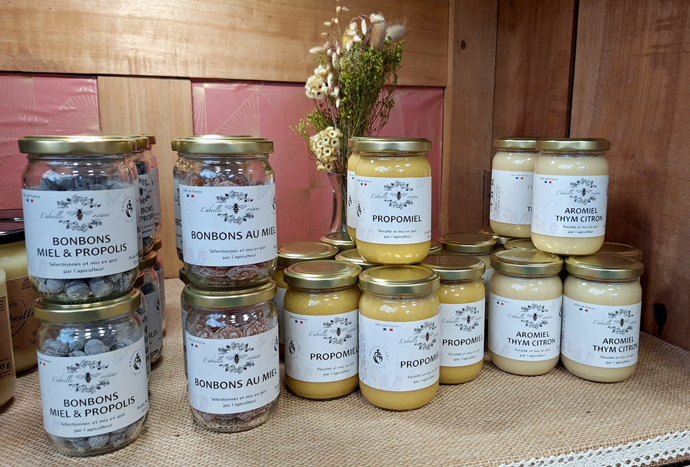 Idées cadeaux miels boutique office de tourisme