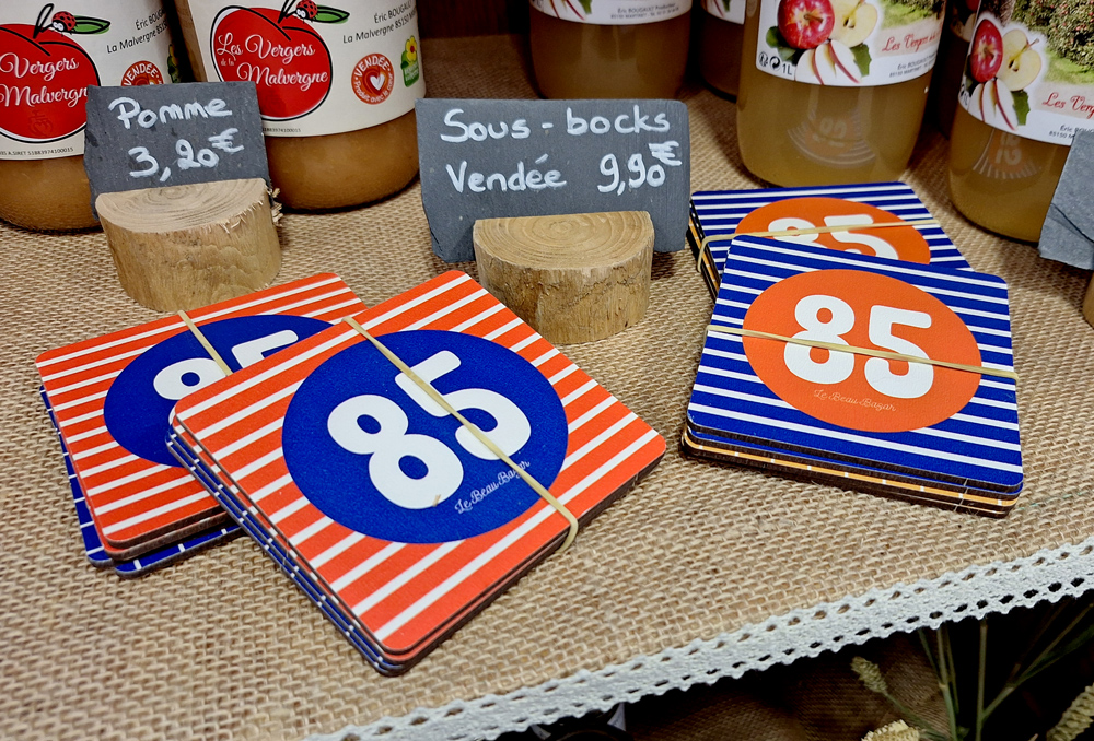 Idées cadeaux Sous bocks Vendée