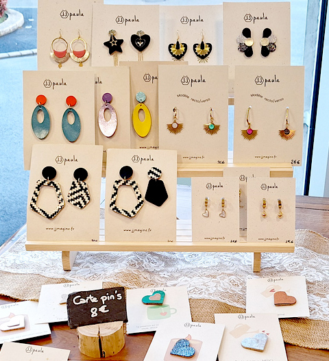 Idées cadeaux boutique bijoux JJPaula Mélanie Robin