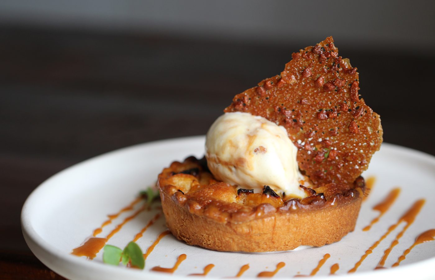 Dessert à la Cantine du Domaine de Brandois aux Achards