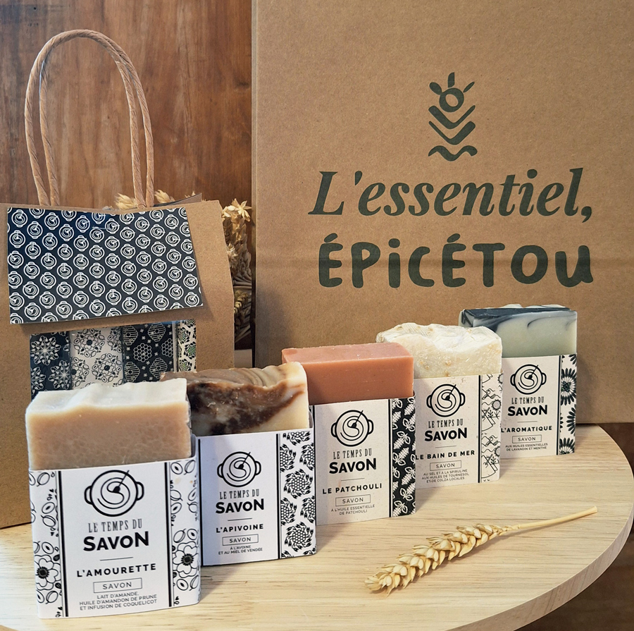 Savons artisanaux boutique Office de Tourisme Pays des Achards