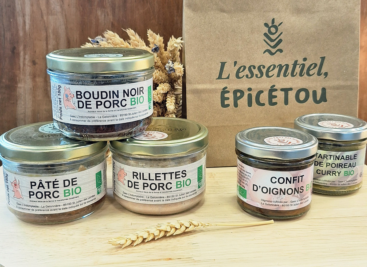 Terrines de l'Indomptable boutique Office de Tourisme du Pays des Achards