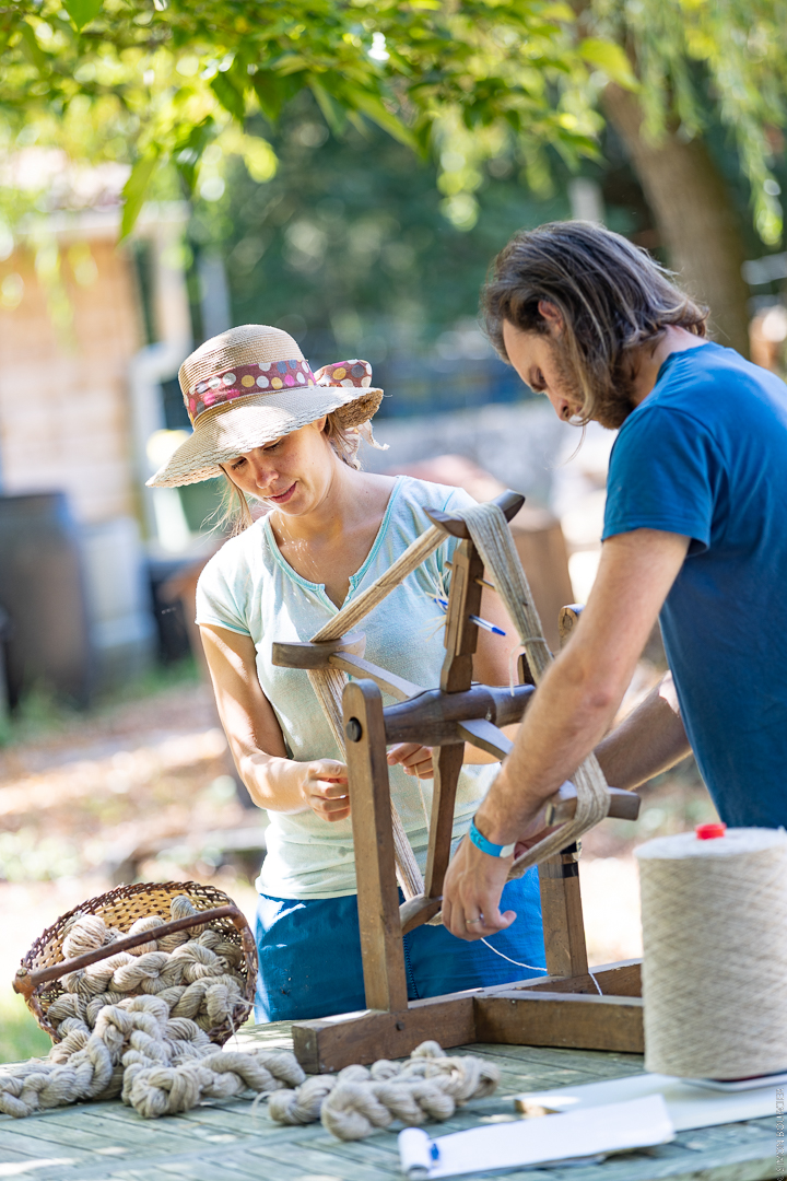 Atelier transmission laine Myriam Noirot