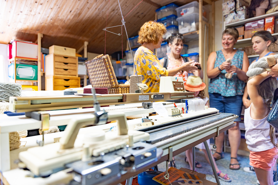 Atelier couture laine de Myriam Noirot