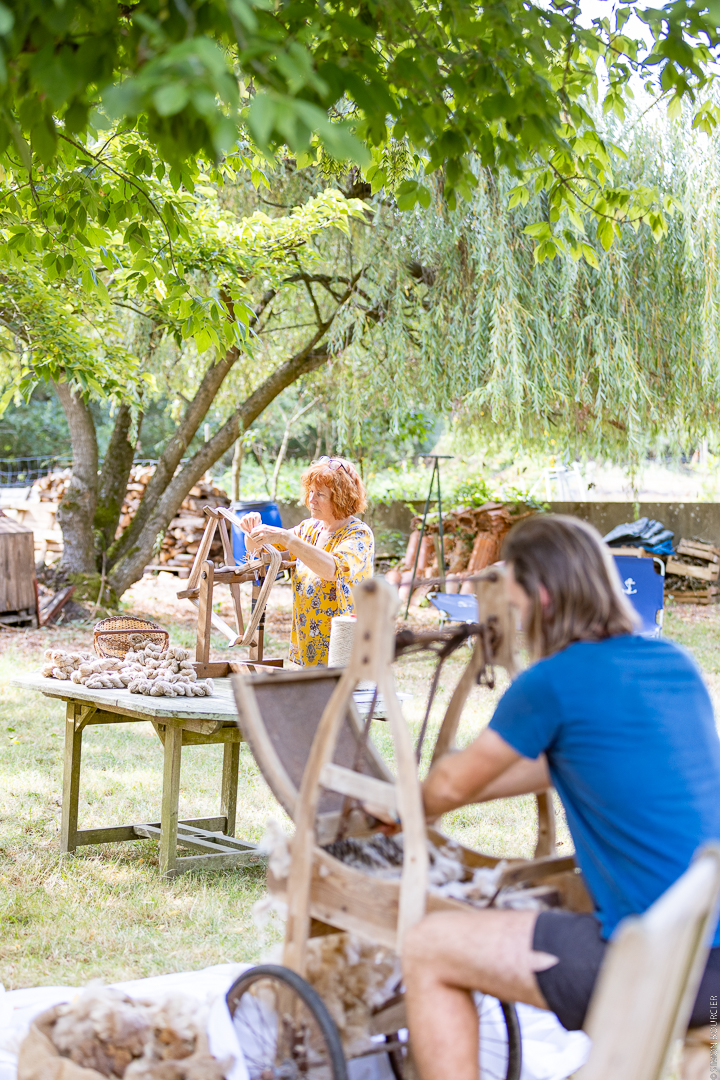 Atelier transmission laine Myriam Noirot