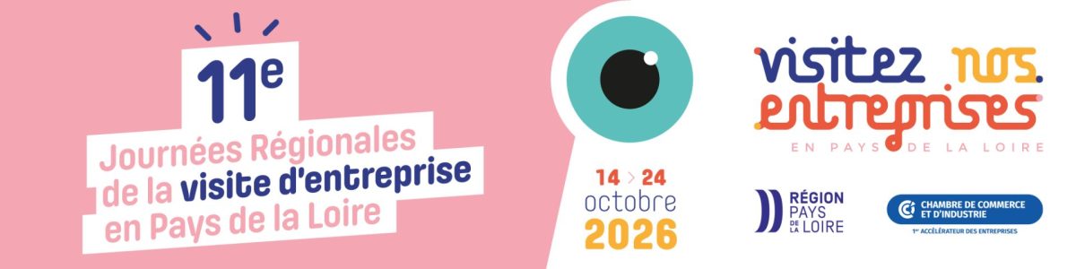 bandeau journées régionales de la visite d'entreprises 2026