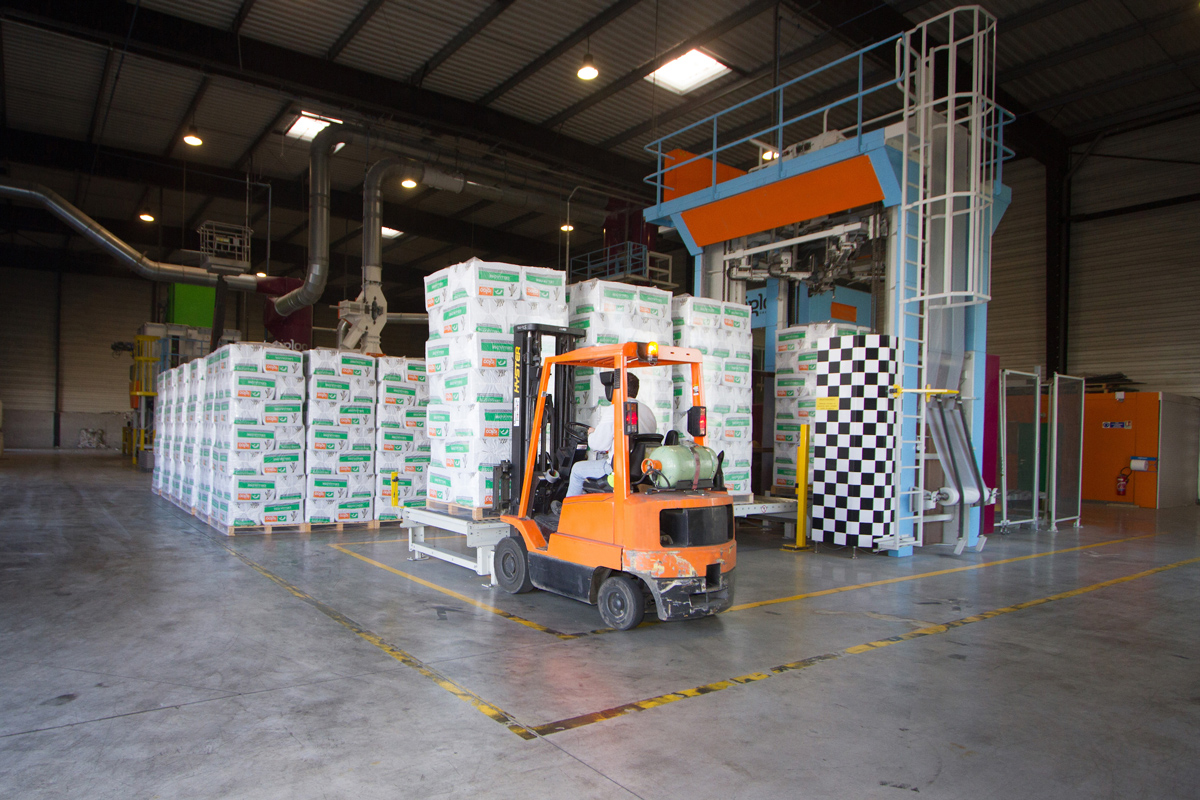 Visite entreprise Igloo Cellulose aux Achards