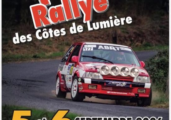 14ème Rallye des Côtes de Lumière