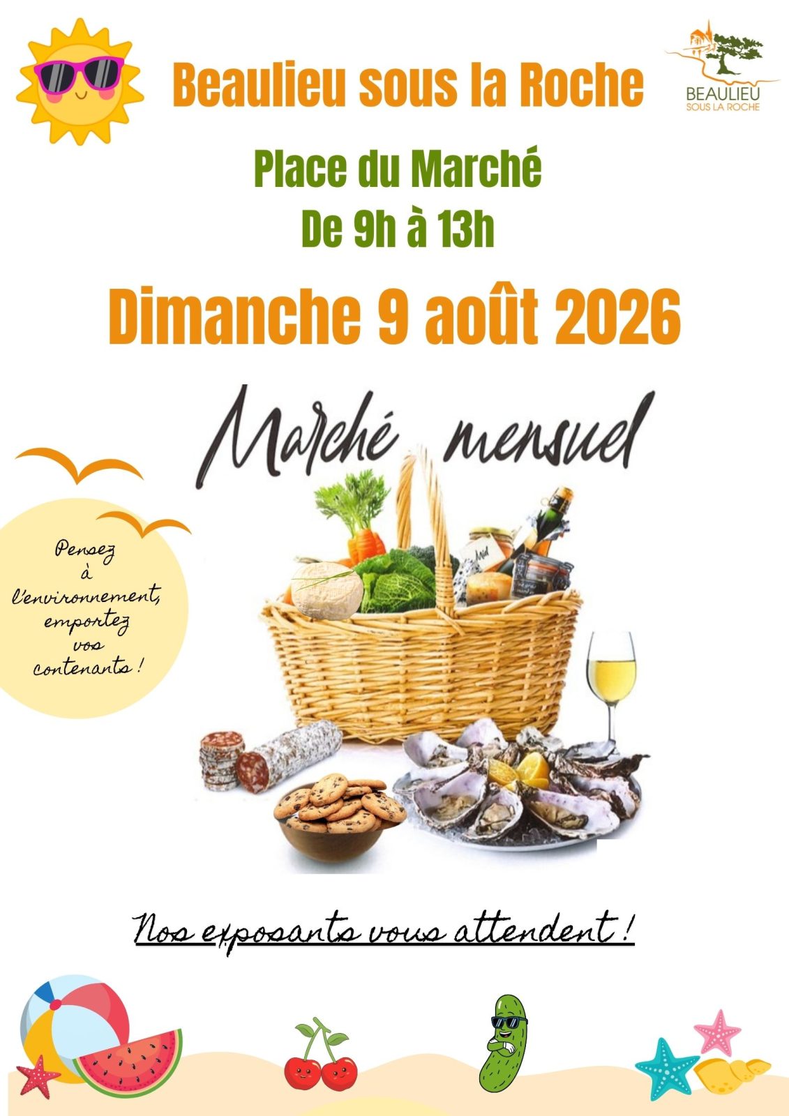 Marché mensuel