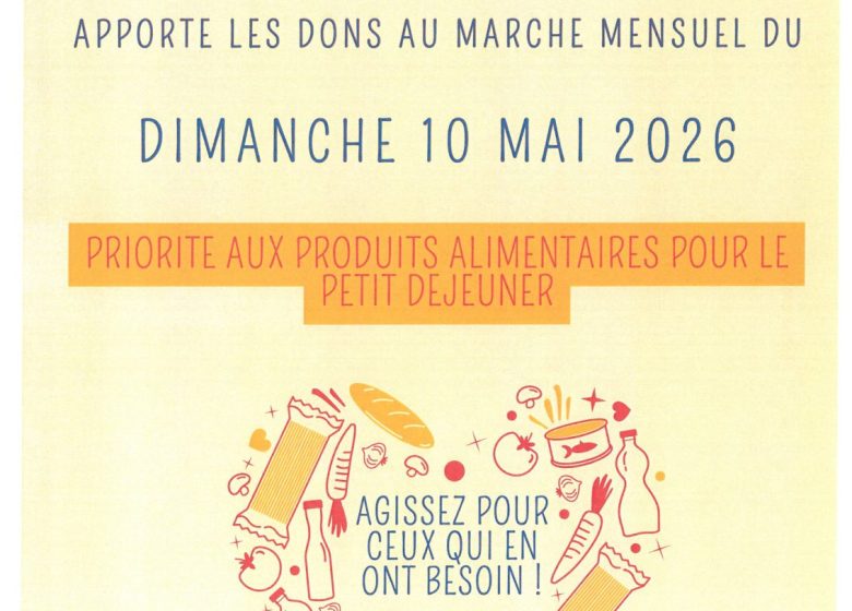 Marché mensuel