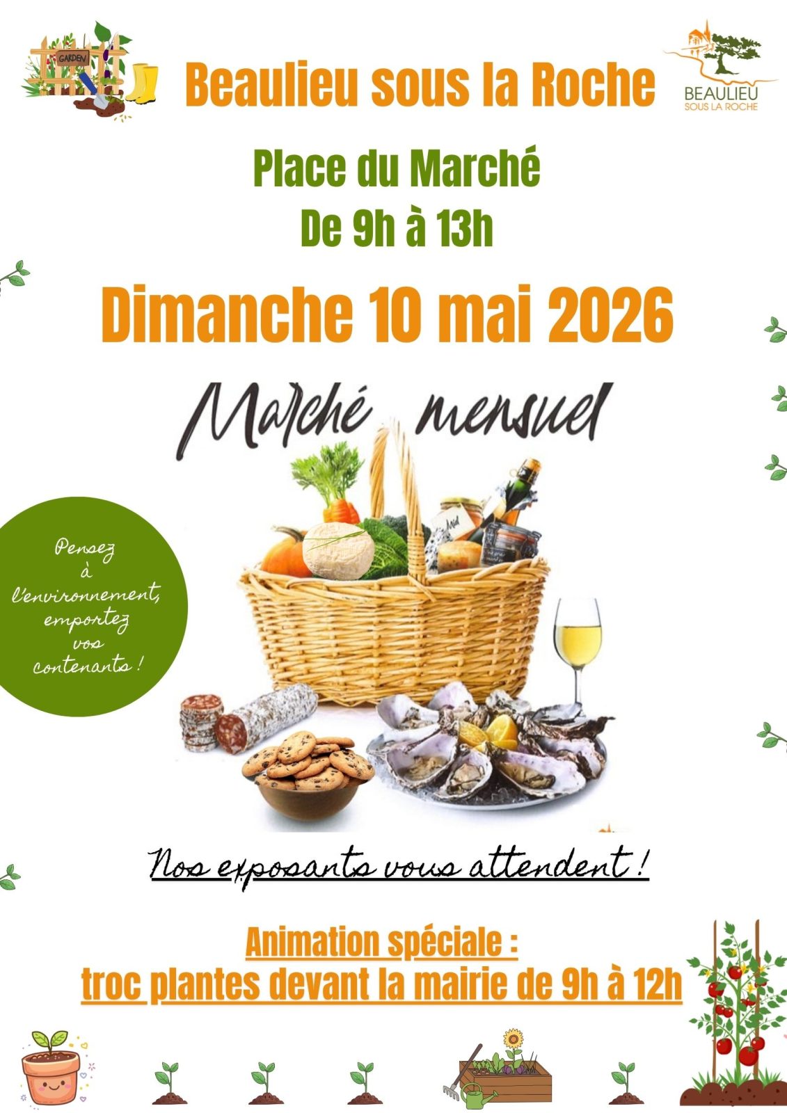 Marché mensuel