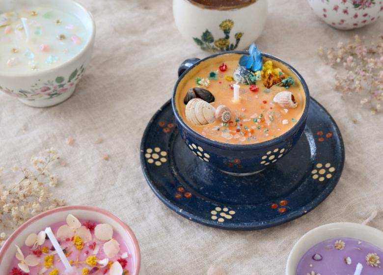 Les Estiv&rsquo;Arts – Atelier  » Création de bougie « 