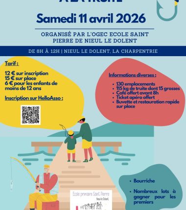 Concours de pêche à la truite