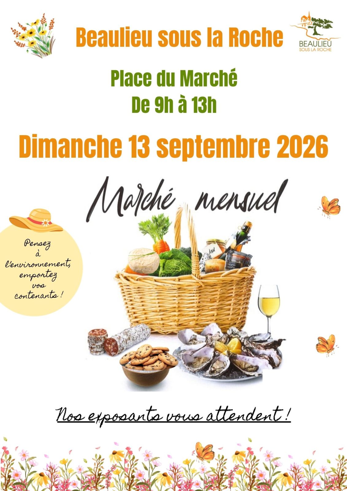 Marché mensuel